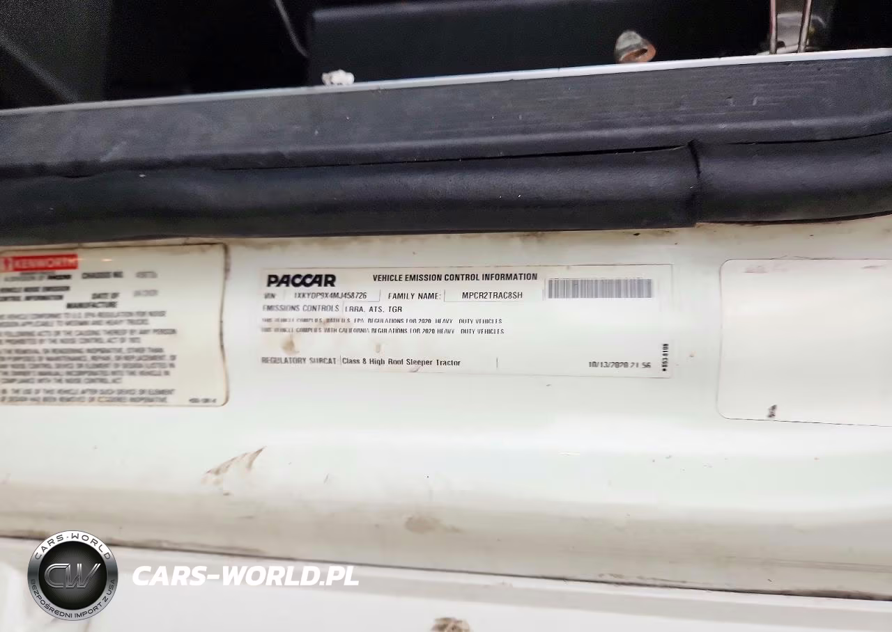 2021 Kenworth T680 Semi Truck VIN:1XKYDP9X4MJ458726 - 12