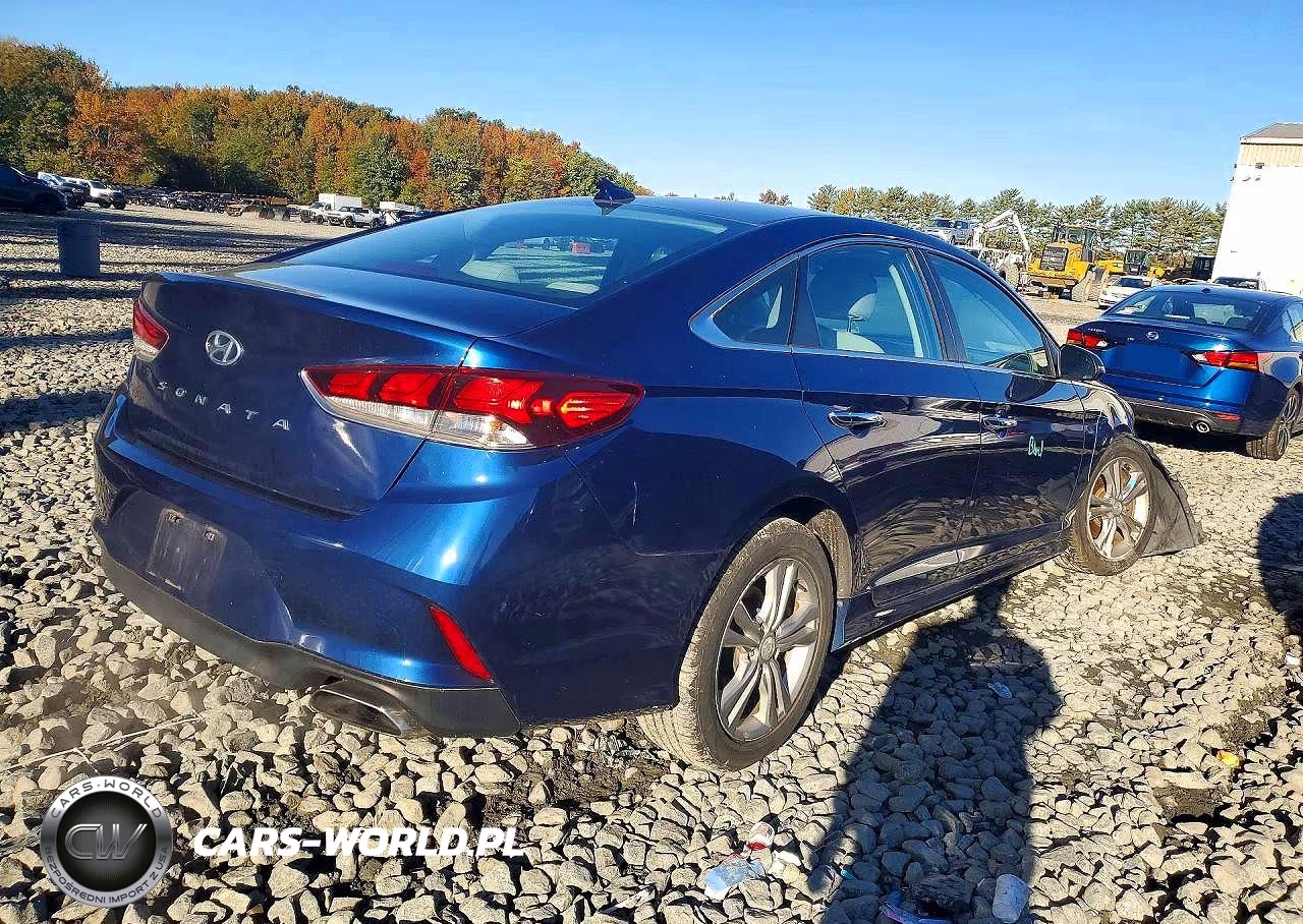 2018 Hyundai Sonata Sel VIN:5NPE34AF9JH669136 - 3