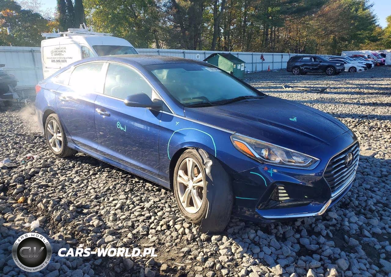 2018 Hyundai Sonata Sel VIN:5NPE34AF9JH669136 - 4