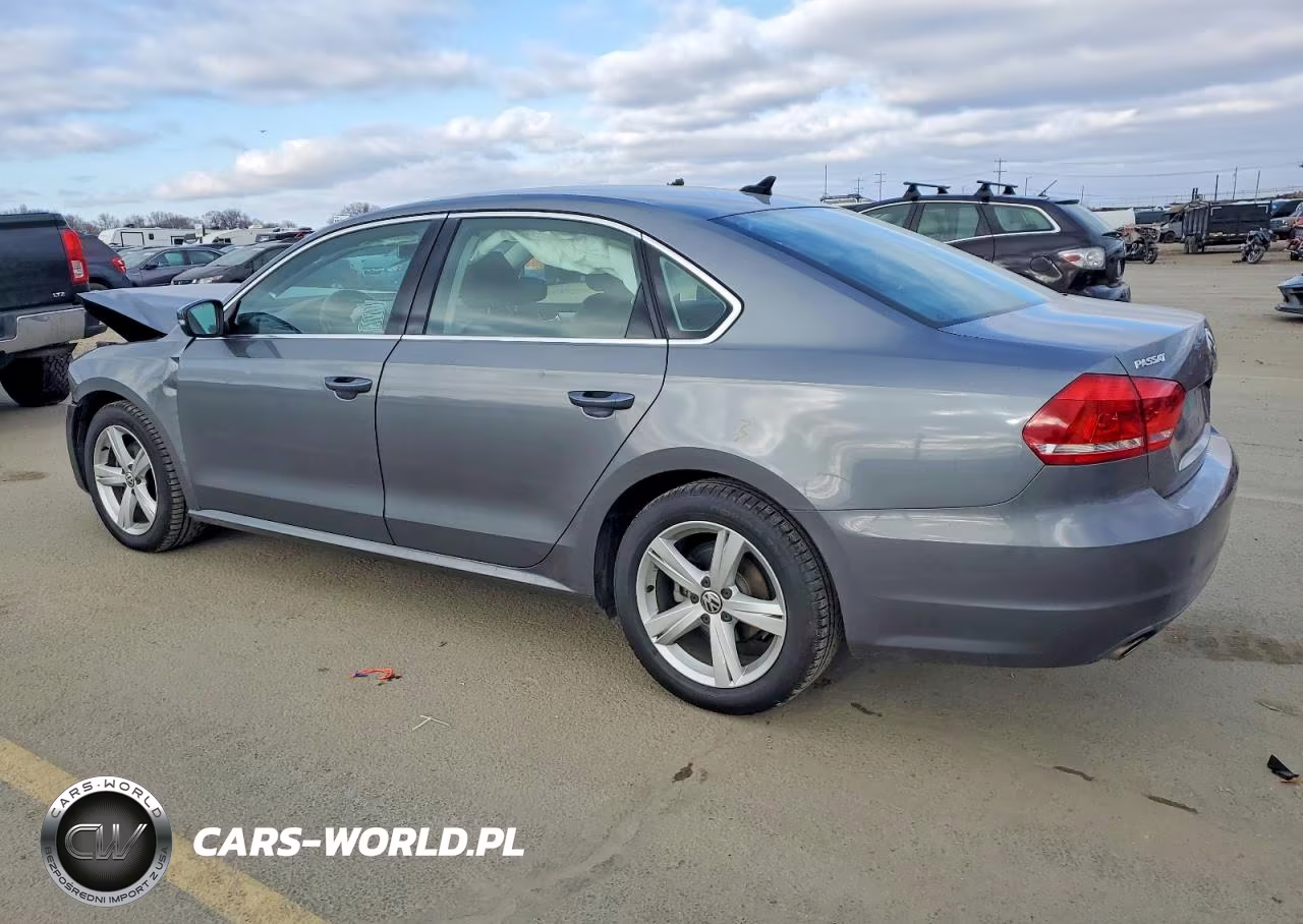 2014 Volkswagen Passat Se VIN:1VWBT7A38EC108497 - 2
