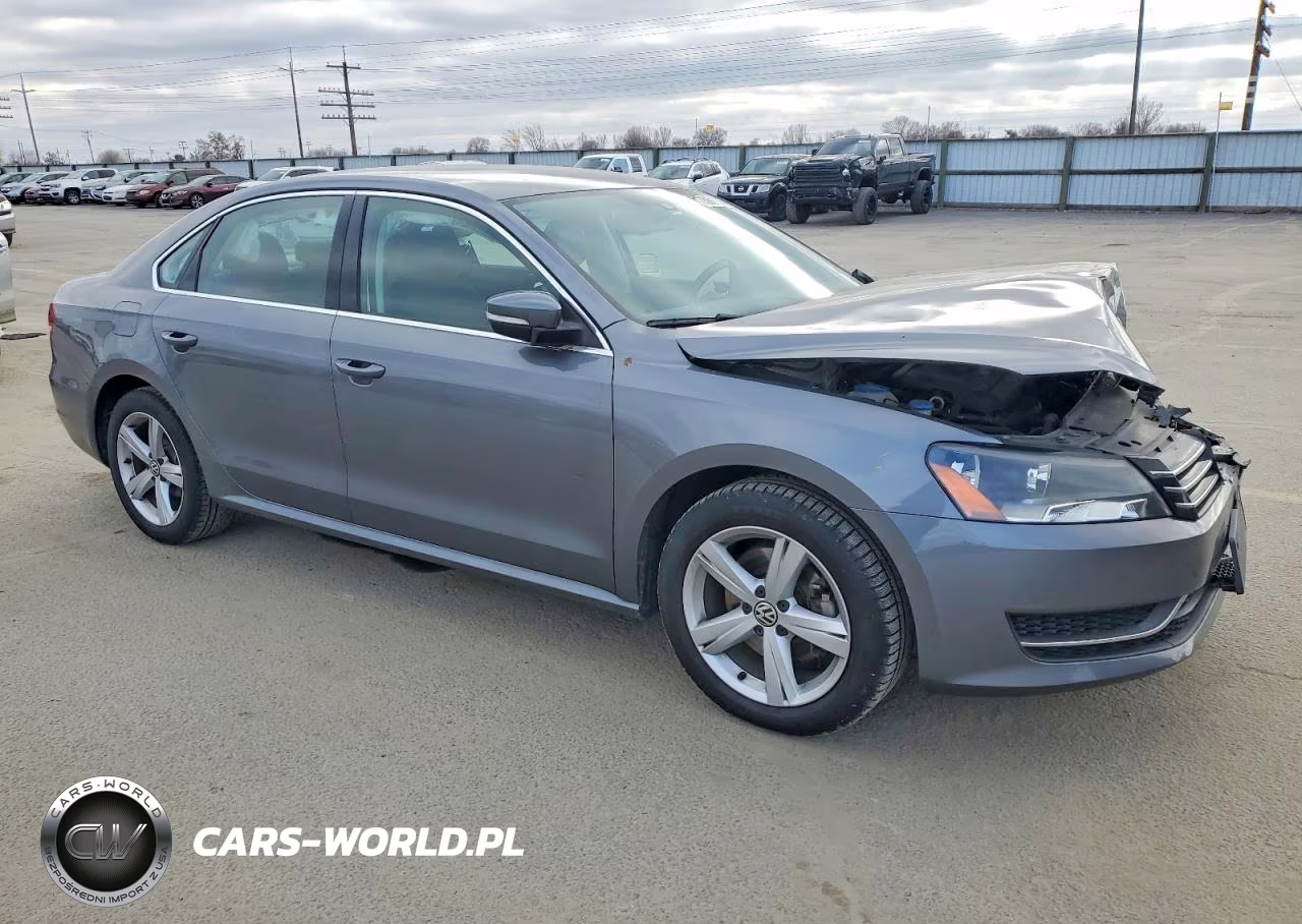 2014 Volkswagen Passat Se VIN:1VWBT7A38EC108497 - 4