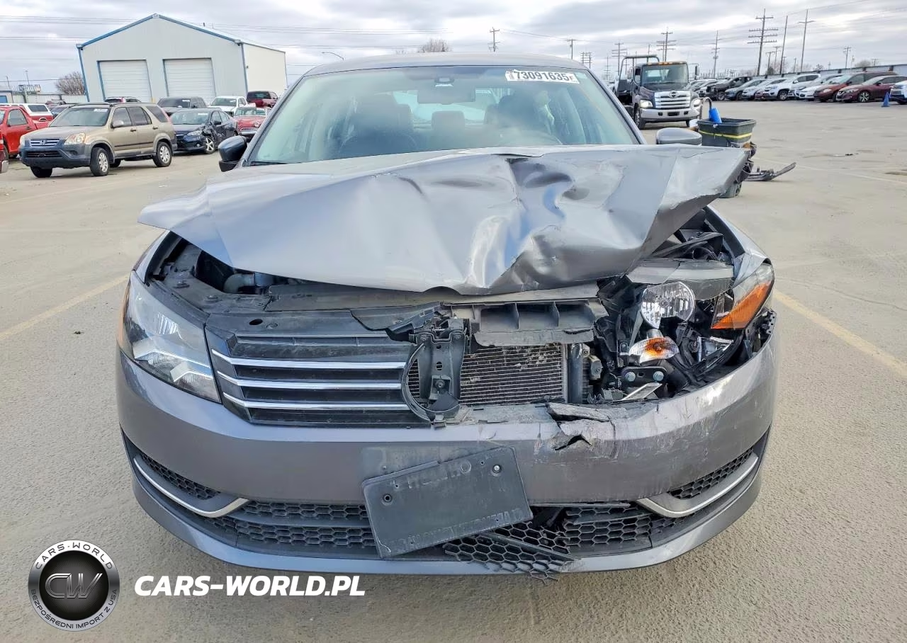 2014 Volkswagen Passat Se VIN:1VWBT7A38EC108497 - 5