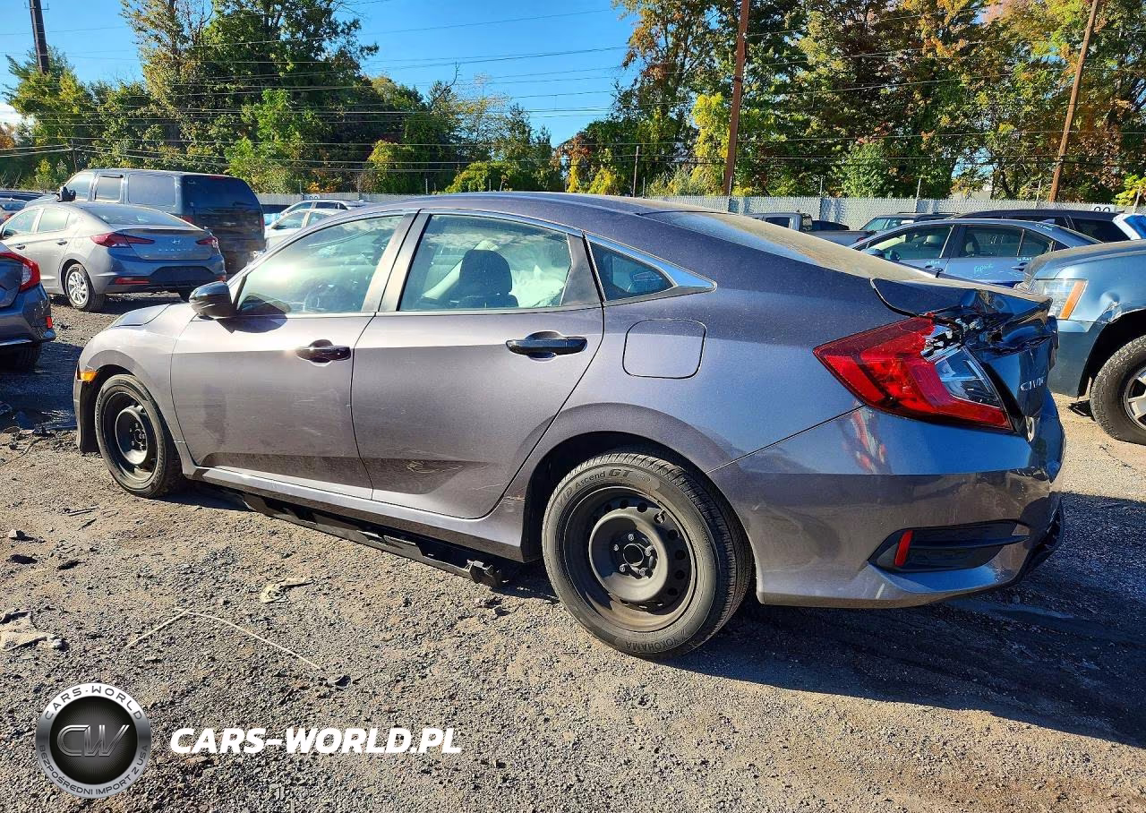 2018 Honda Civic Lx VIN:19XFC2F5XJE204815 - 2