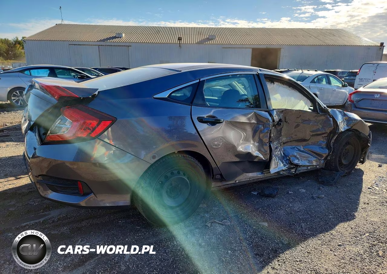 2018 Honda Civic Lx VIN:19XFC2F5XJE204815 - 3