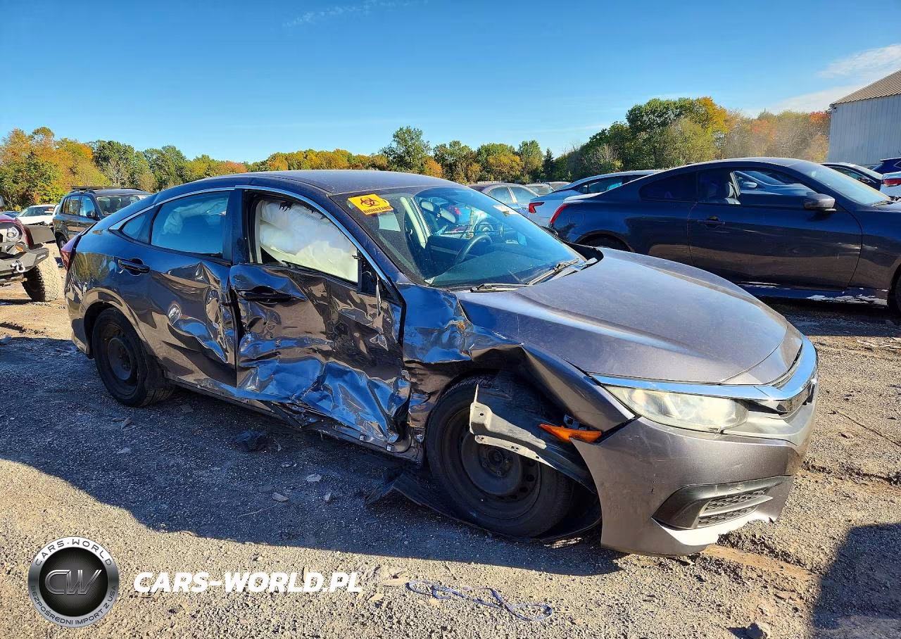 2018 Honda Civic Lx VIN:19XFC2F5XJE204815 - 4