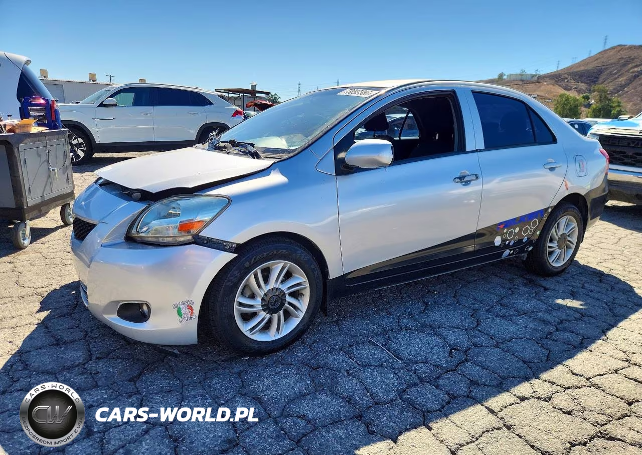 2012 Toyota Yaris Fleet VIN:JTDBT4K38C1417282 - 1
