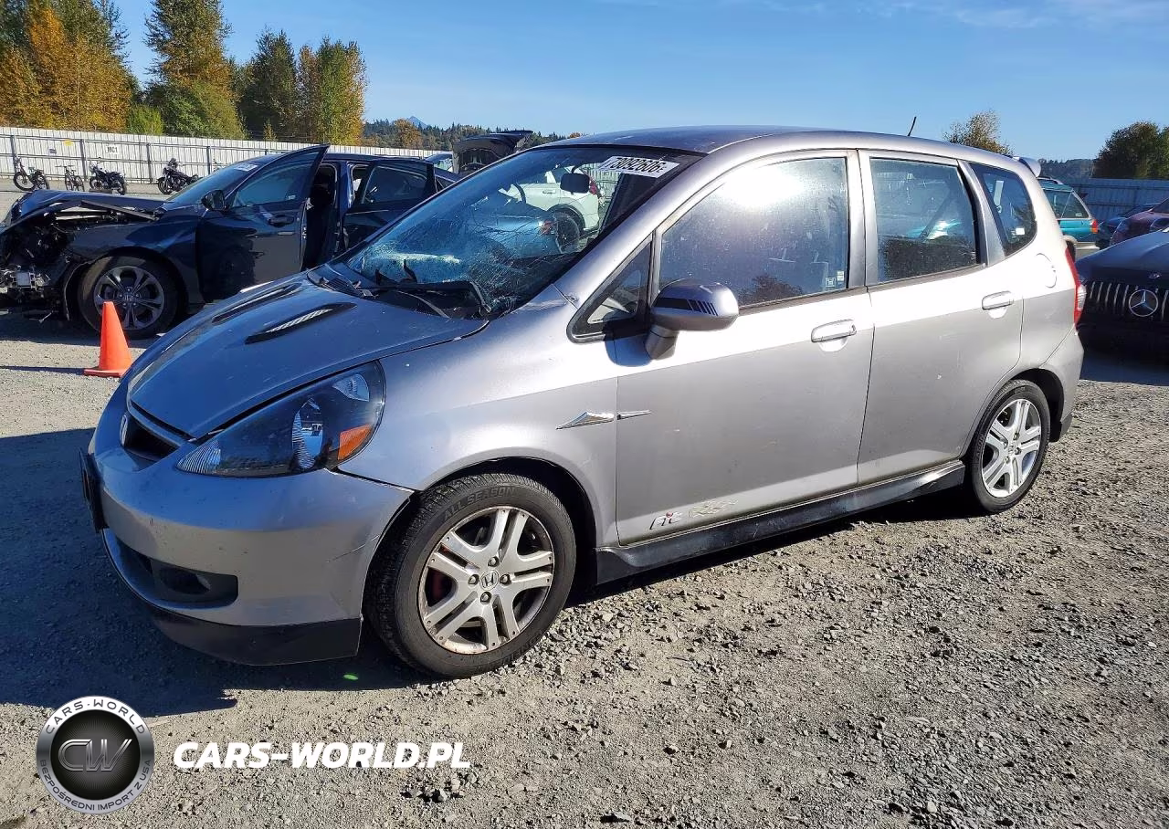 2008 Honda Fit Sport VIN:JHMGD386X8S034605 - 1