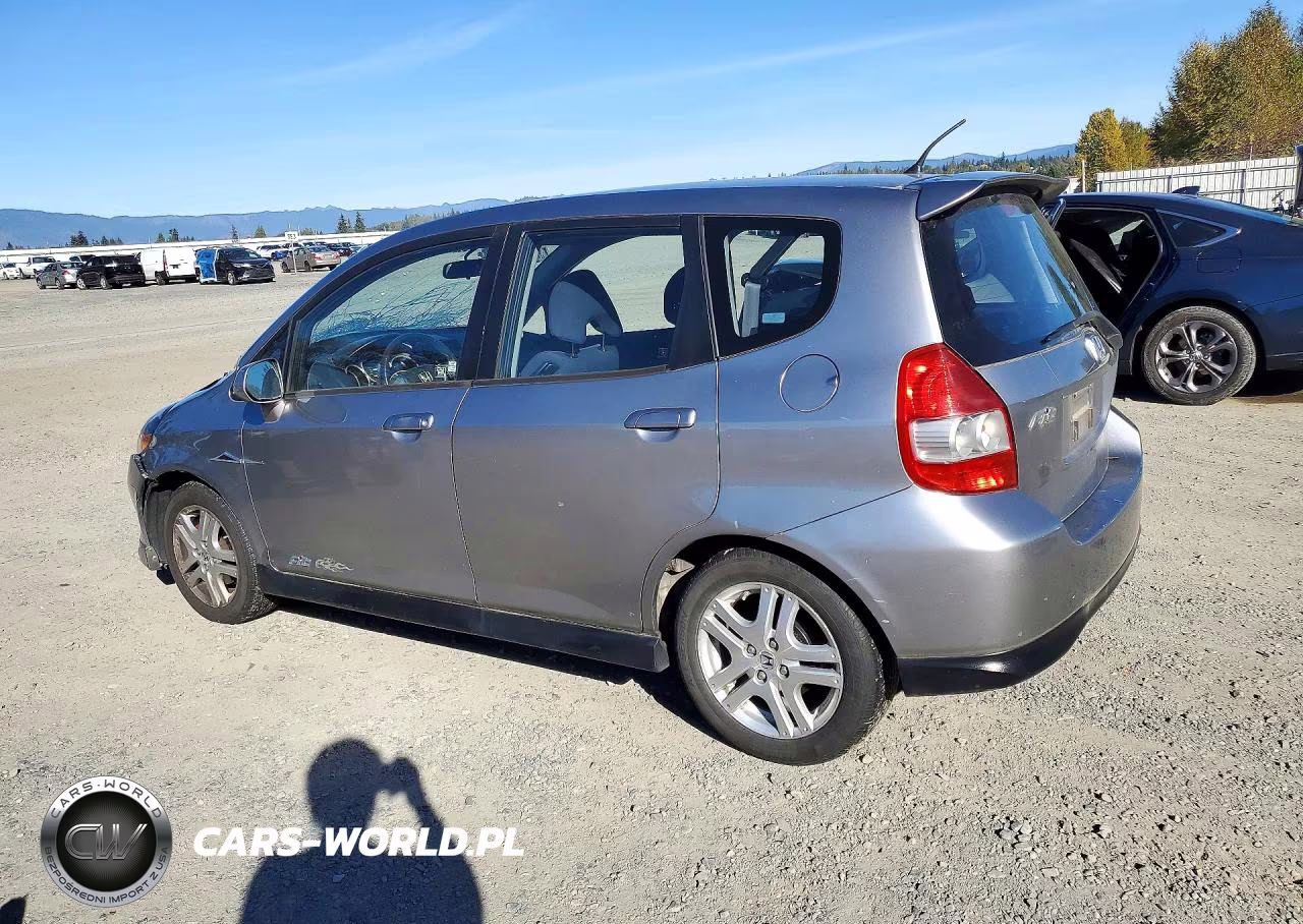 2008 Honda Fit Sport VIN:JHMGD386X8S034605 - 2