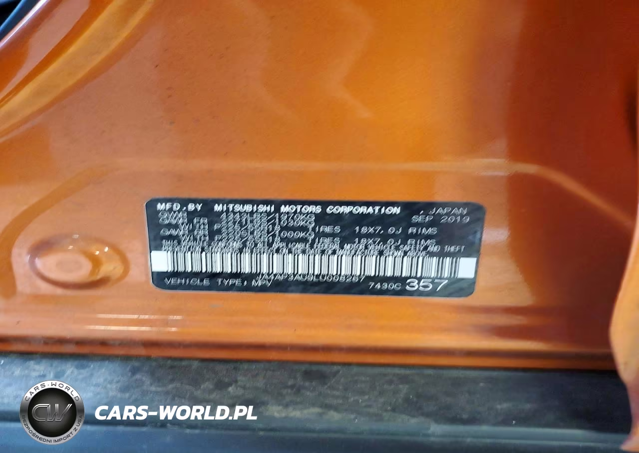 2020 Mitsubishi Outlander Sport Es VIN:JA4AP3AU9LU008267 - 13