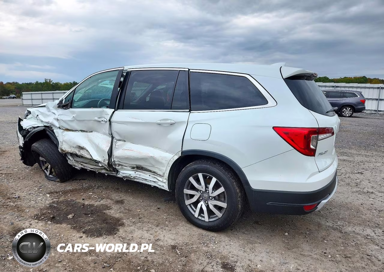 2021 Honda Pilot Exl VIN:5FNYF6H59MB089661 - 2