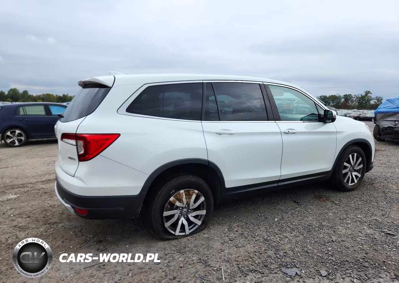 2021 Honda Pilot Exl VIN:5FNYF6H59MB089661 - 3