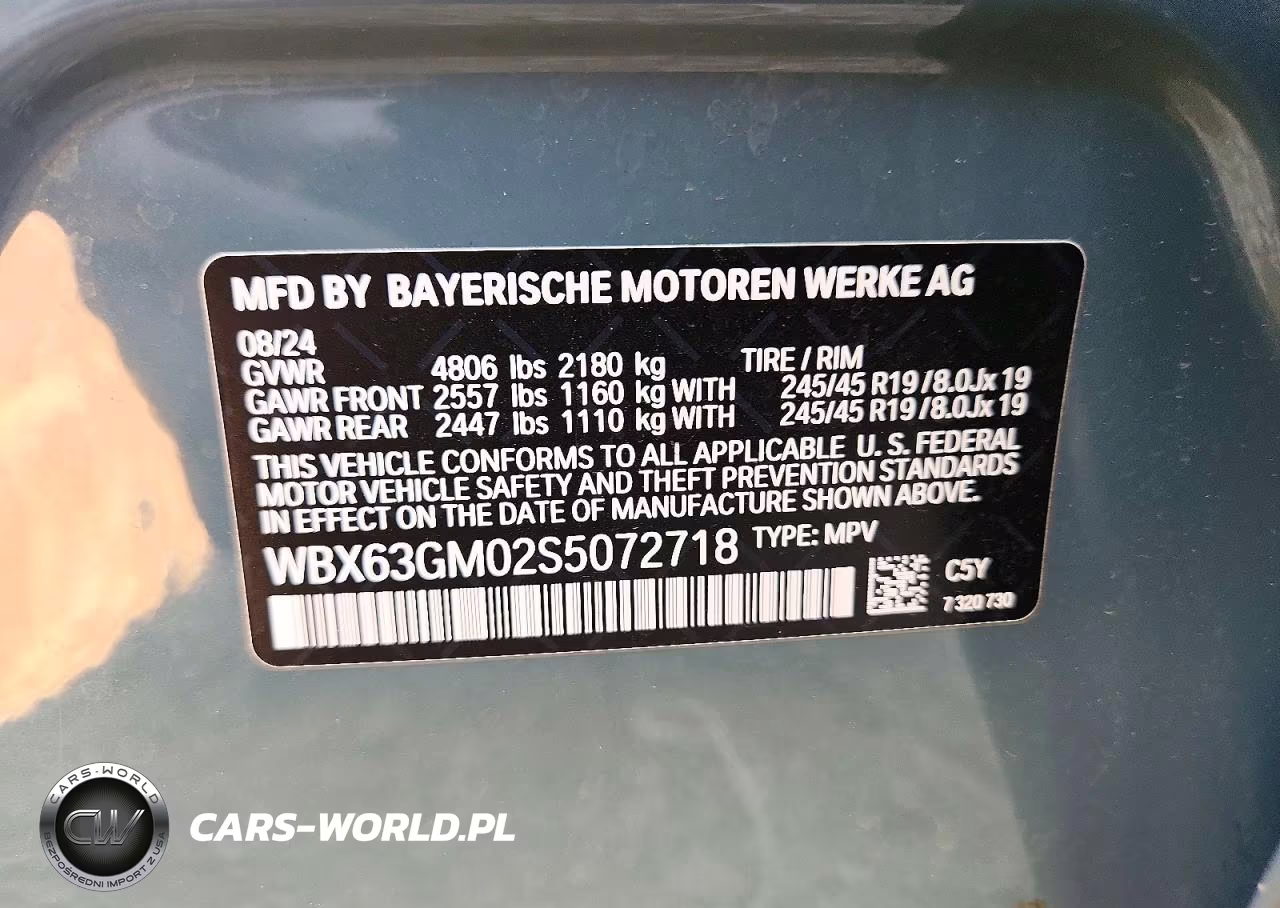 2025 BMW X2 xDrive28I VIN:WBX63GM02S5072718 - 14