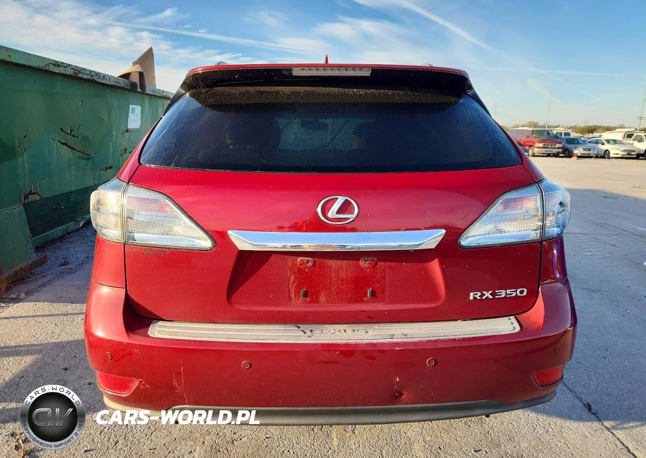 2012 Lexus Rx VIN:2T2ZK1BA9CC066033 - 6