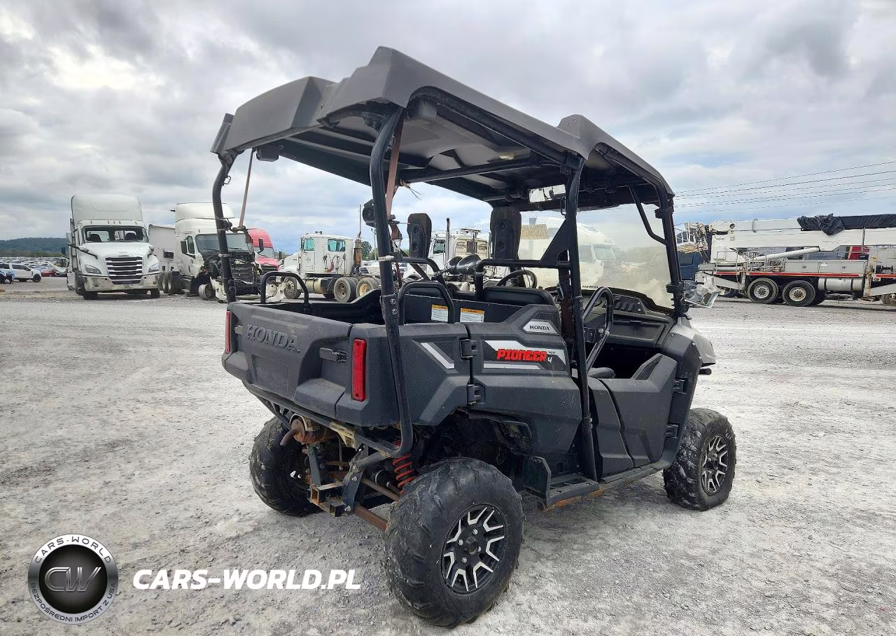 2017 Honda Sxs700 M Utility Vehicle VIN:1HFVE02H5H4300640 - 4