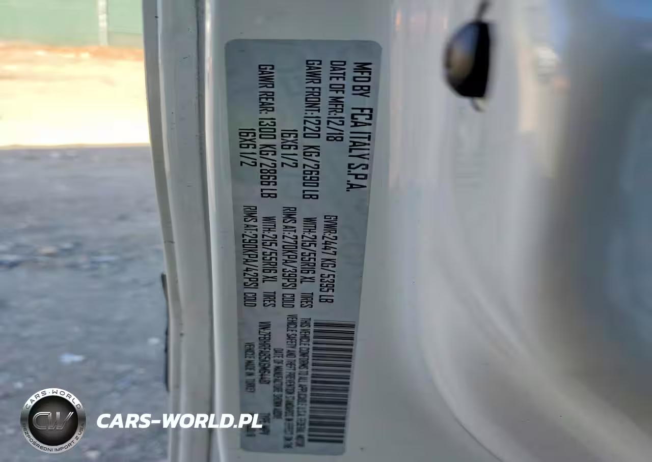 2019 Ram Promaster City Delivery Van VIN:ZFBHRFAB5K6M64481 - 13