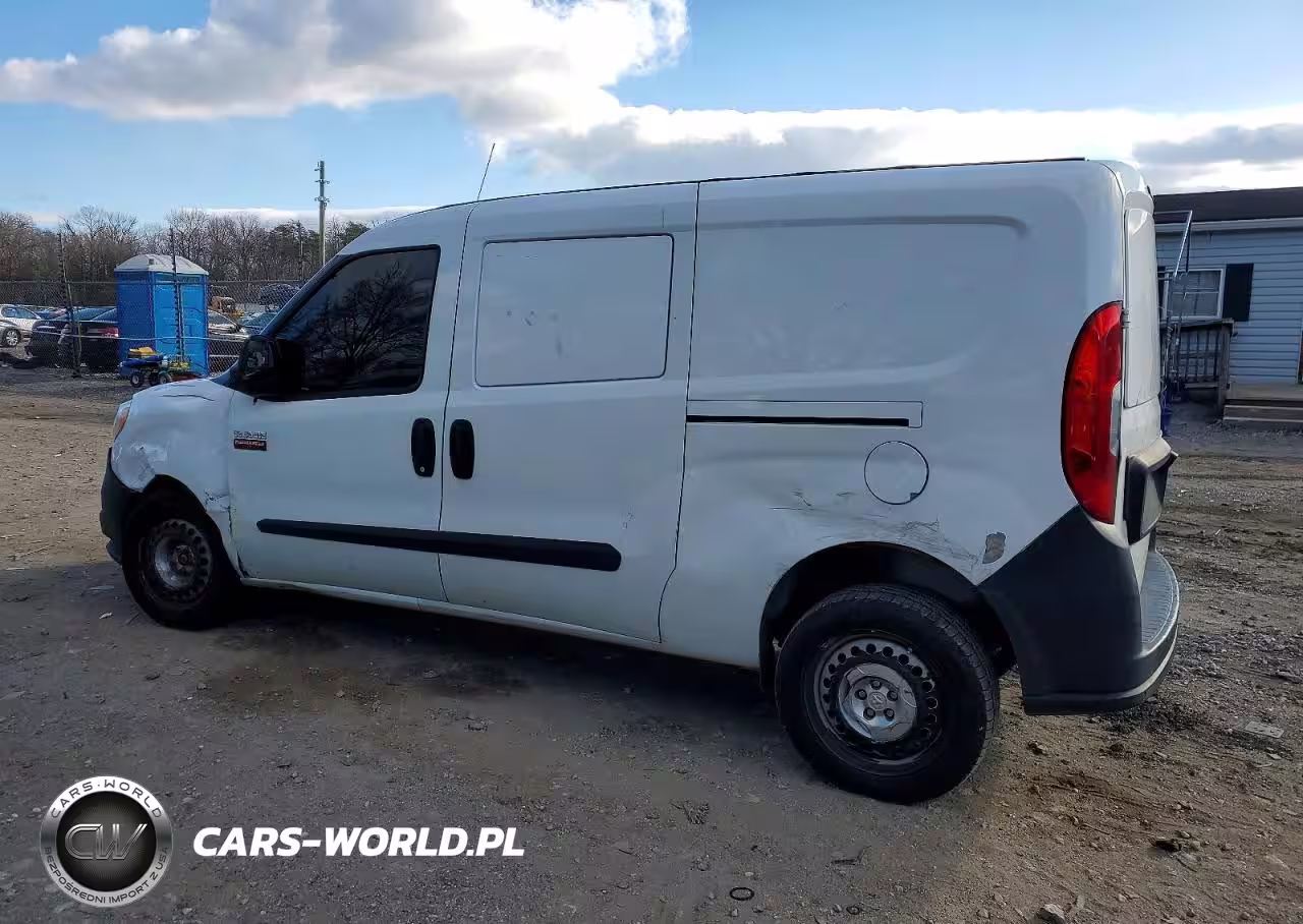2019 Ram Promaster City Delivery Van VIN:ZFBHRFAB5K6M64481 - 2