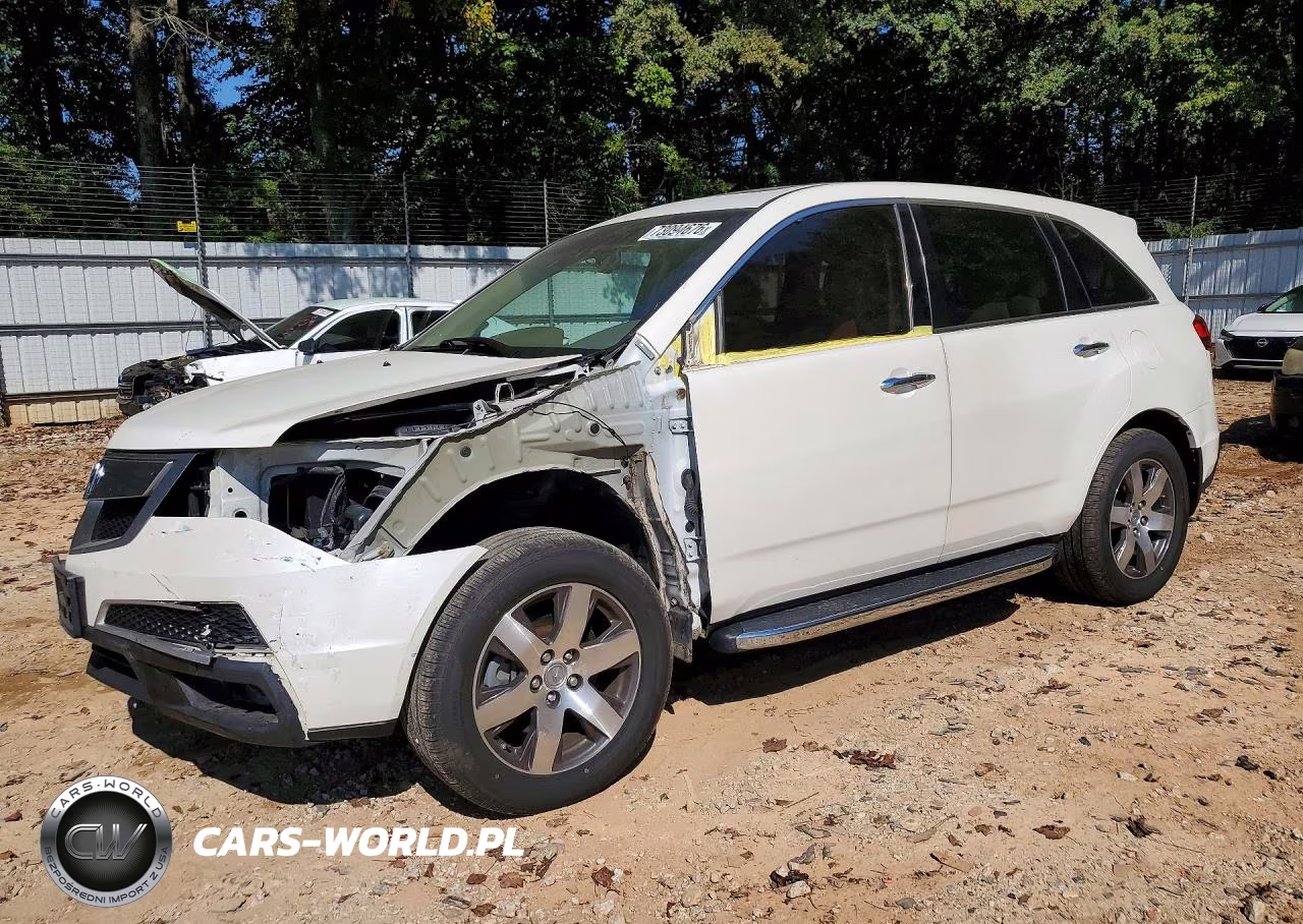 2012 Acura Mdx Technology VIN:2HNYD2H36CH502488 - 1
