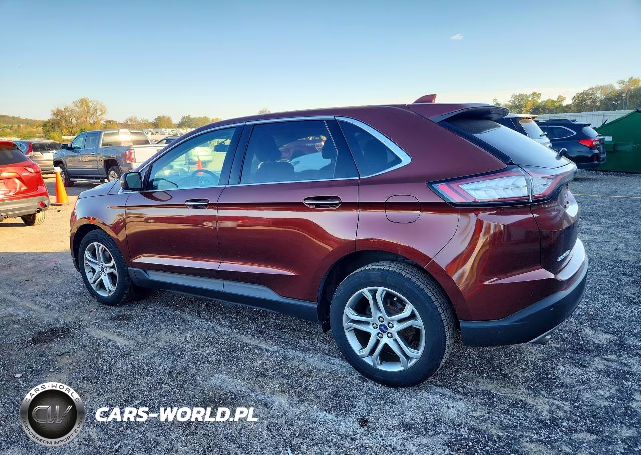 2015 Ford Edge Titanium VIN:2FMTK3K92FBB08580 - 2