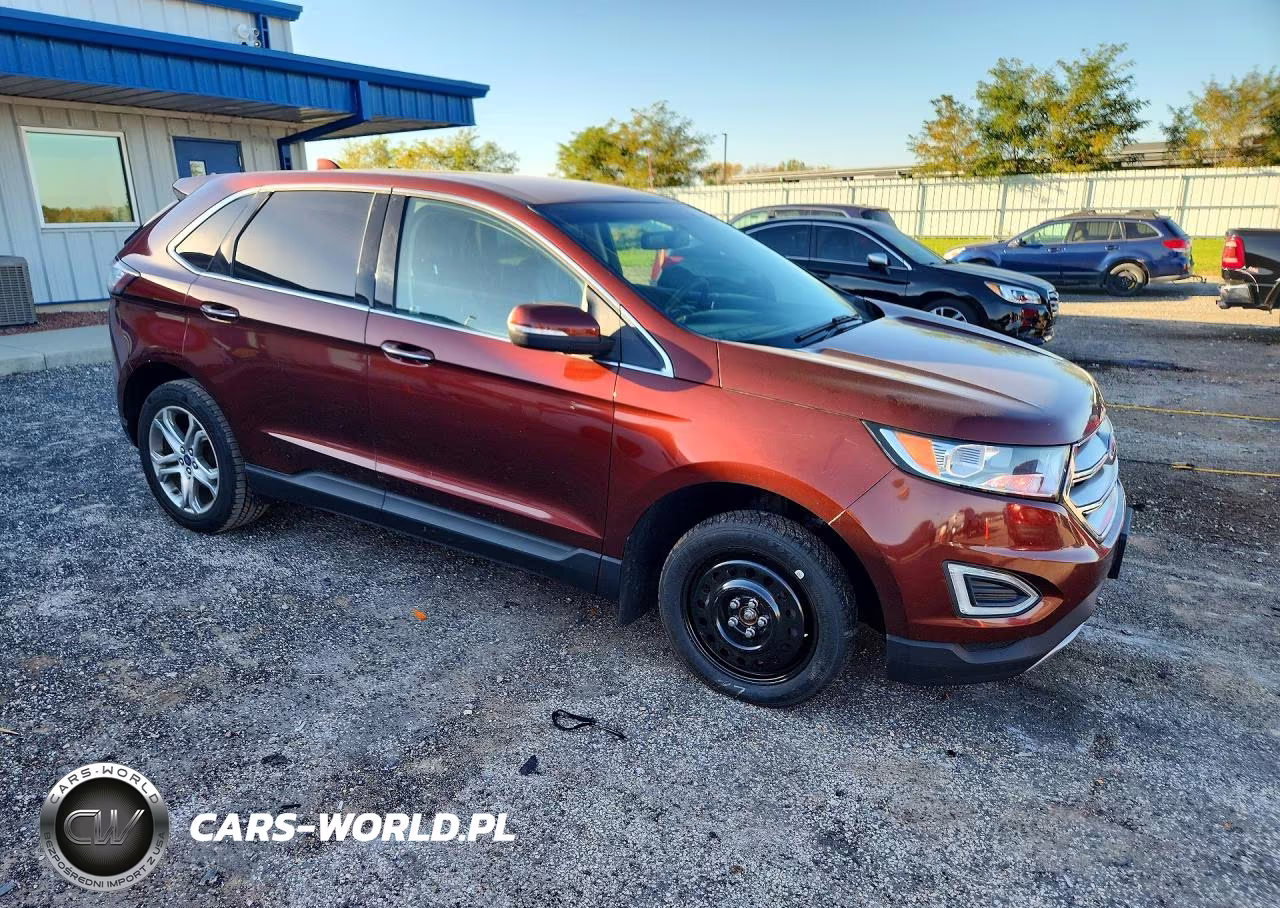 2015 Ford Edge Titanium VIN:2FMTK3K92FBB08580 - 4