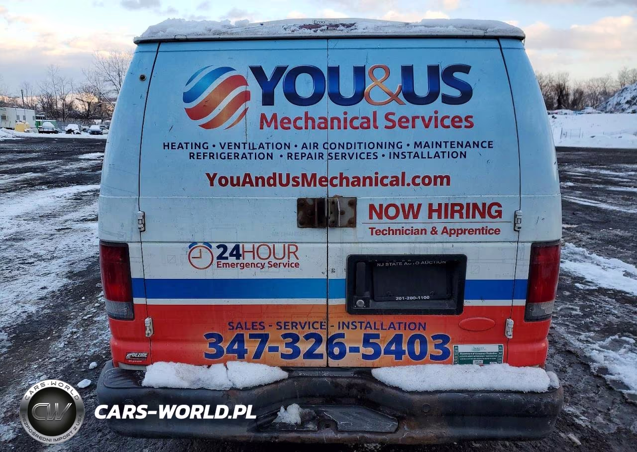 2008 Ford E350 Utility - Service Van VIN:1FTNE24L48DB50365 - 10