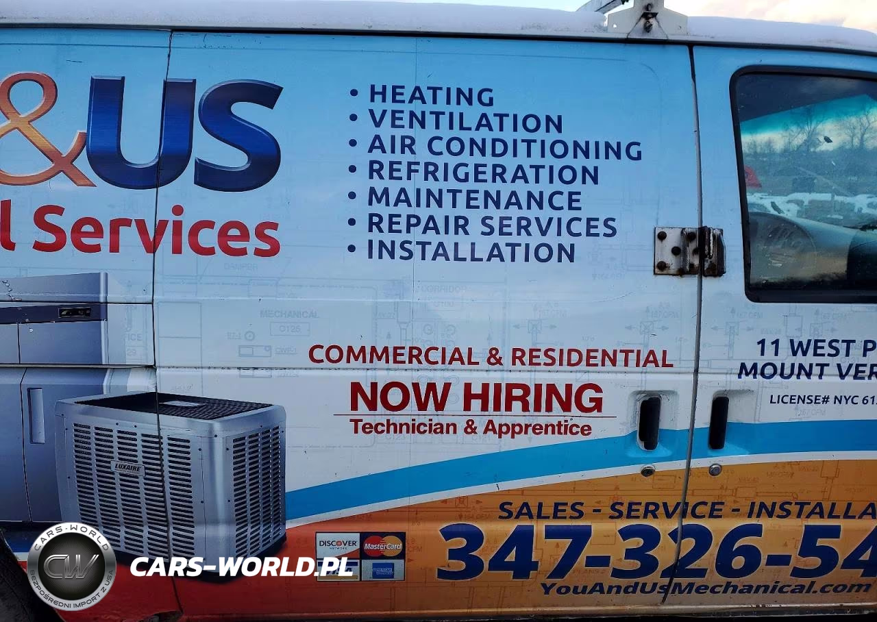 2008 Ford E350 Utility - Service Van VIN:1FTNE24L48DB50365 - 11