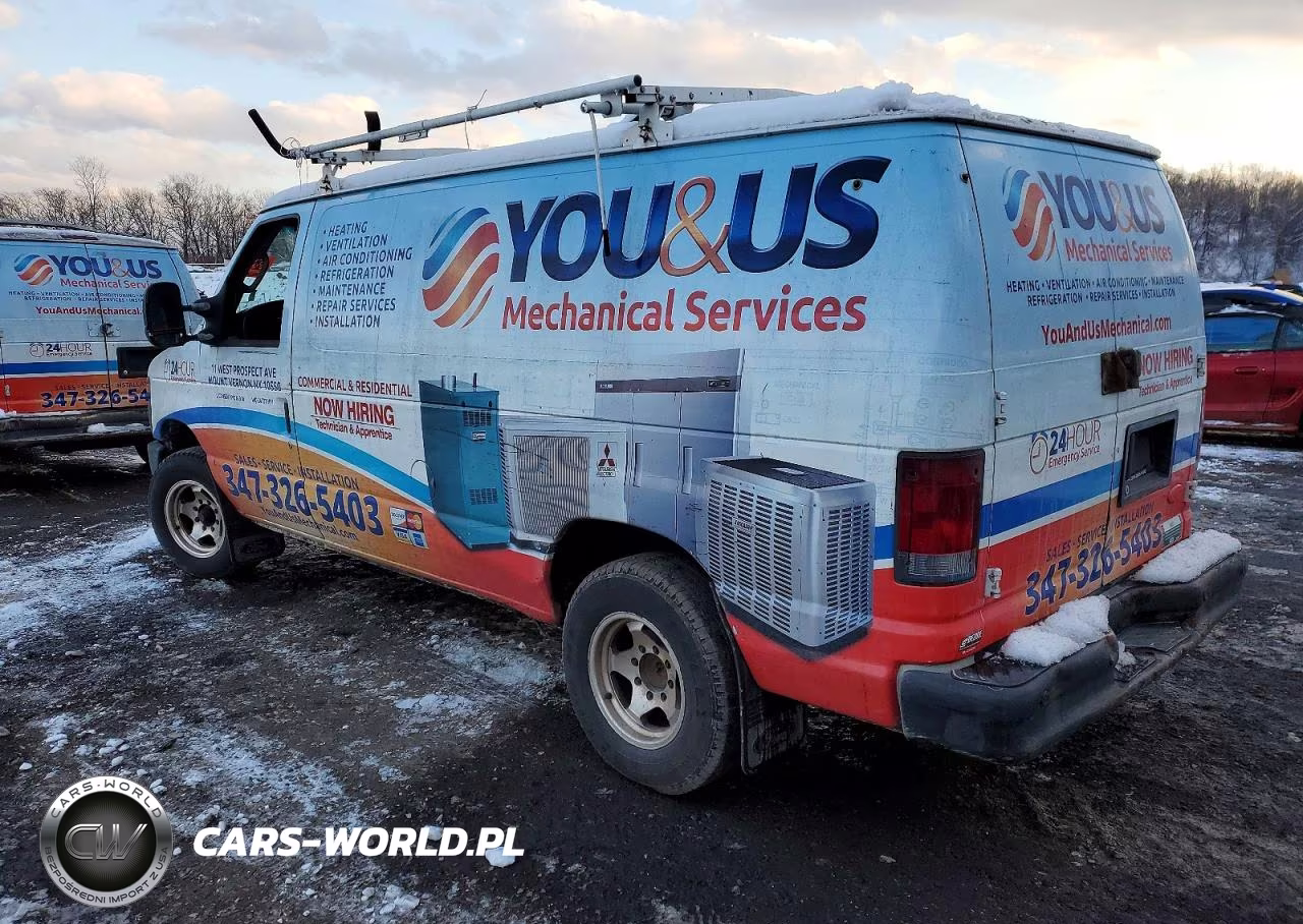 2008 Ford E350 Utility - Service Van VIN:1FTNE24L48DB50365 - 2