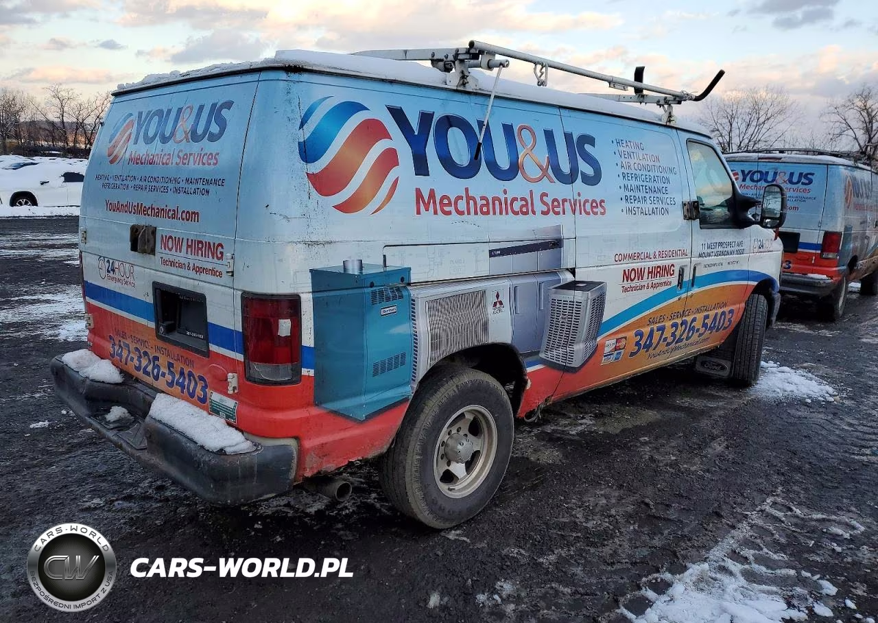 2008 Ford E350 Utility - Service Van VIN:1FTNE24L48DB50365 - 3