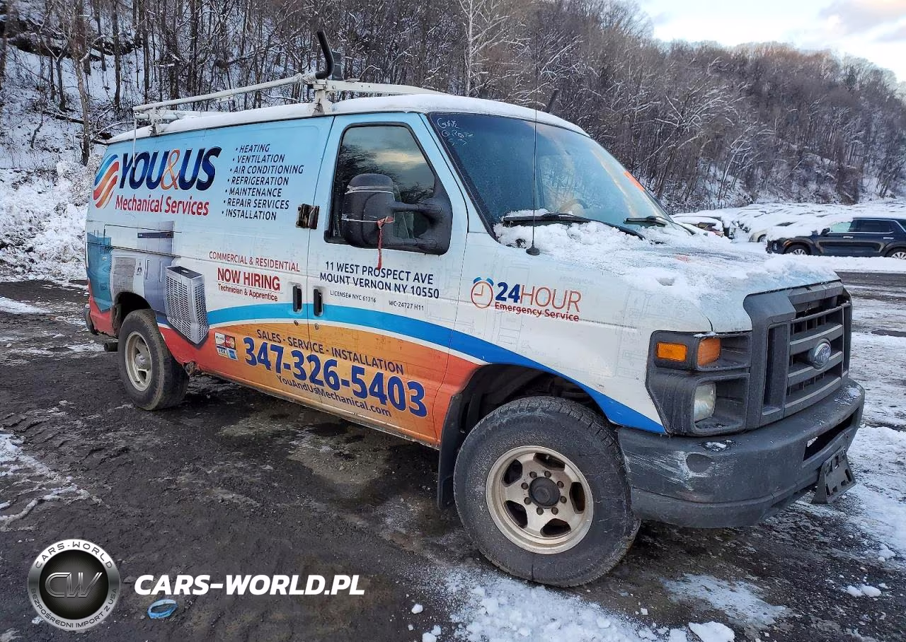 2008 Ford E350 Utility - Service Van VIN:1FTNE24L48DB50365 - 4