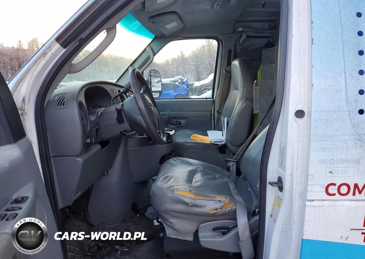 2008 Ford E350 Utility - Service Van VIN:1FTNE24L48DB50365 - 7