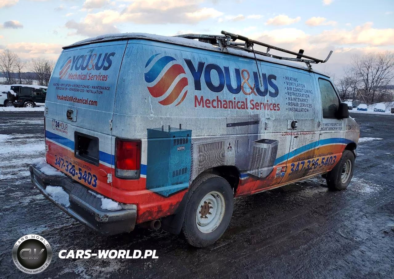 2005 Ford E350 Utility - Service Van VIN:1FTSE34L05HB03475 - 3