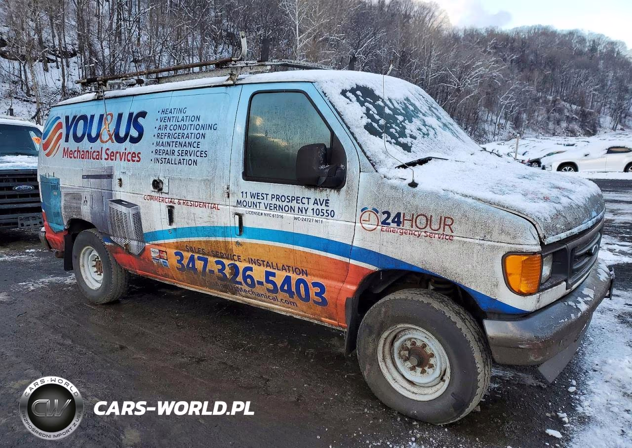 2005 Ford E350 Utility - Service Van VIN:1FTSE34L05HB03475 - 4