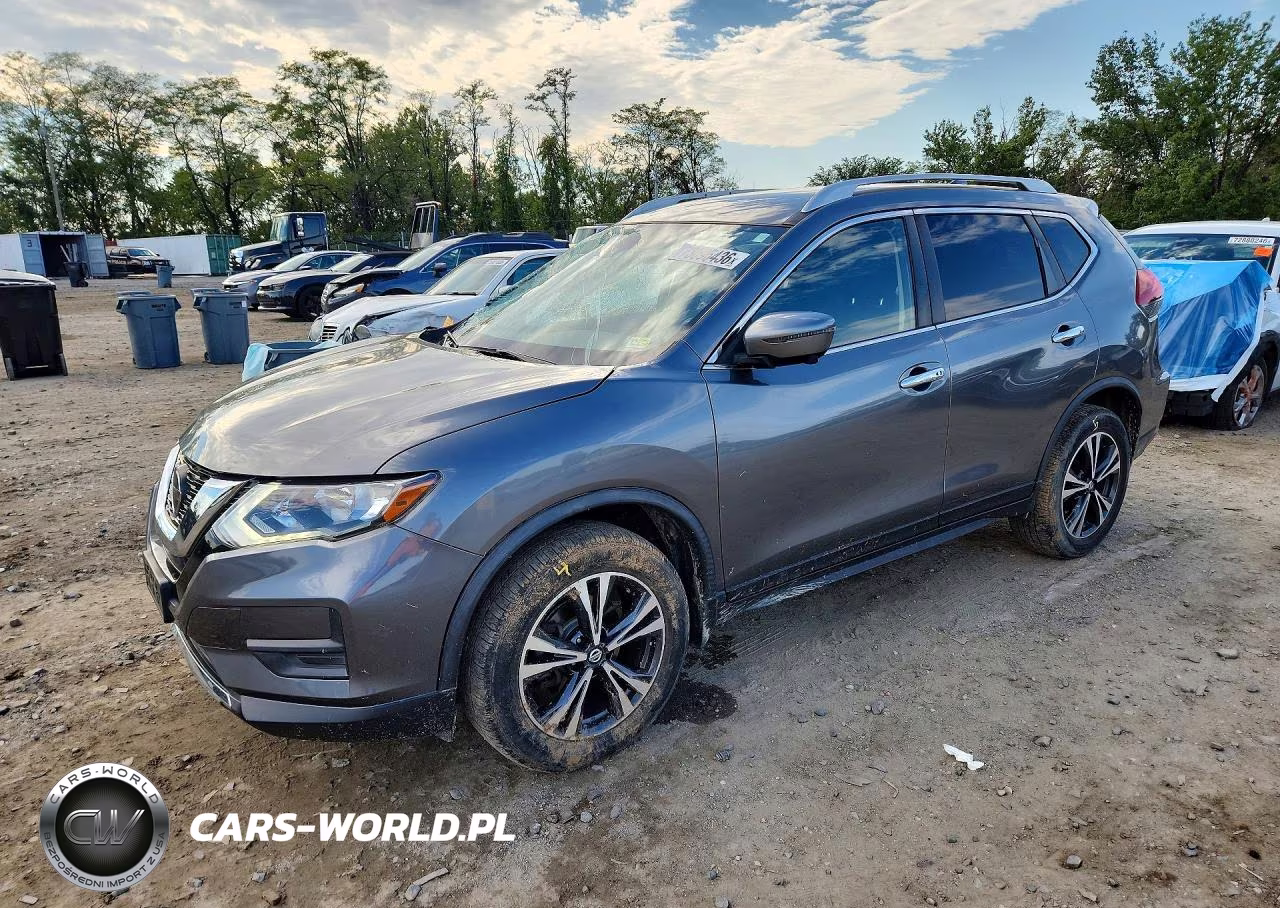 2019 Nissan Rogue Sv VIN:JN8AT2MV6KW382794 - 1