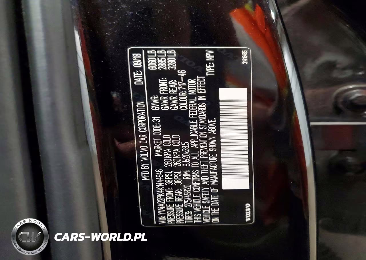 2019 Volvo Xc90 T6 Momentum VIN:YV4A22PK4K1444946 - 13