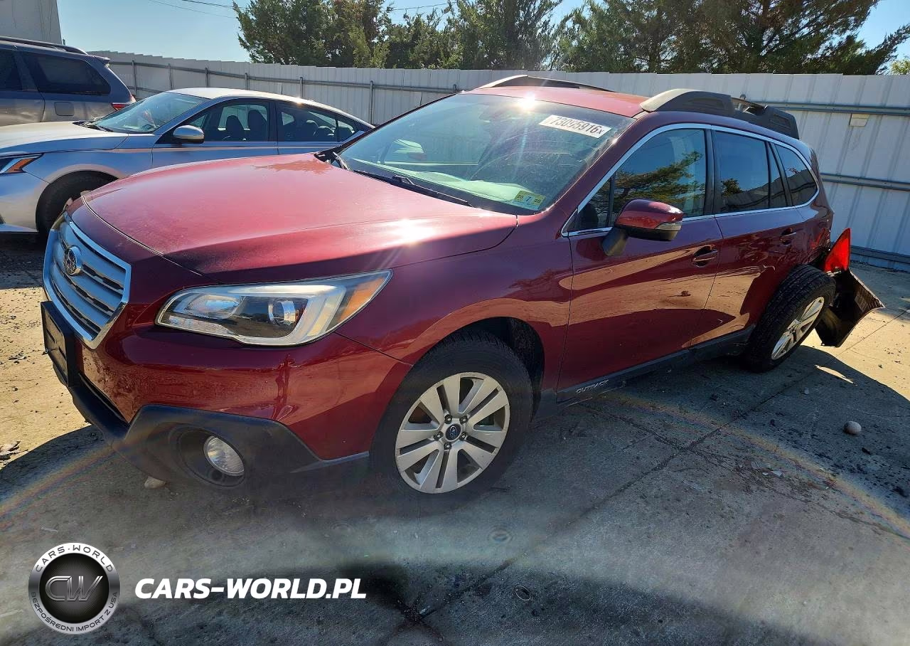 2017 Subaru Outback 2.5I Premium – zdjęcie 1 z 12