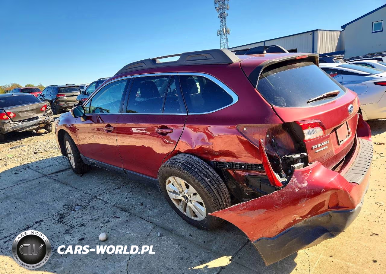 2017 Subaru Outback 2.5I Premium VIN:4S4BSAFC0H3365293 - 2