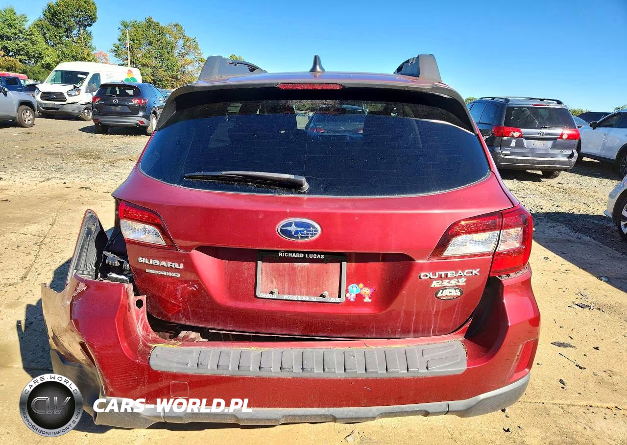 2017 Subaru Outback 2.5I Premium VIN:4S4BSAFC0H3365293 - 6