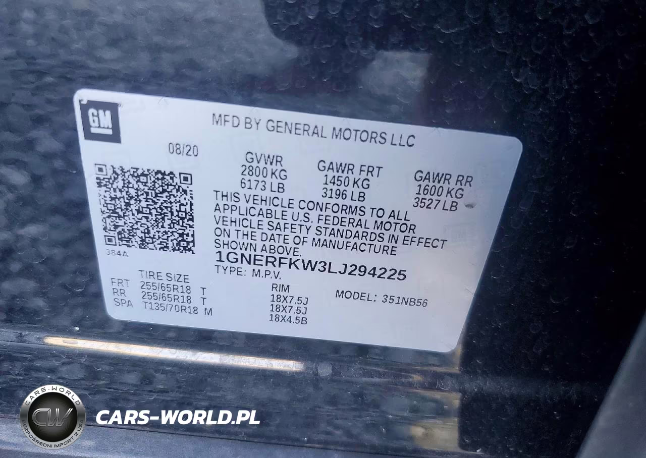 2020 Chevrolet Traverse Ls VIN:1GNERFKW3LJ294225 - 13