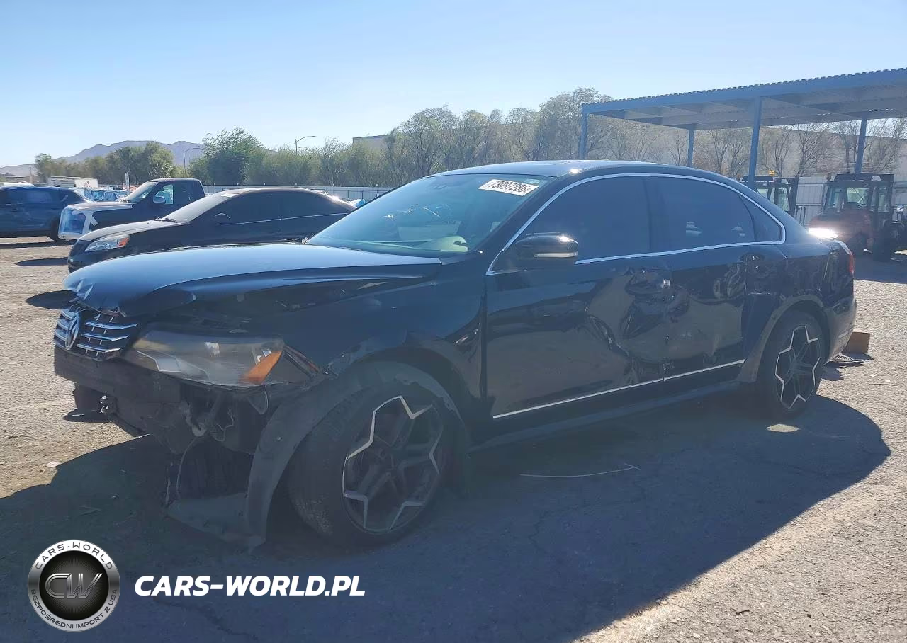 2014 Volkswagen Passat Sel VIN:1VWCN7A33EC065220 - 1