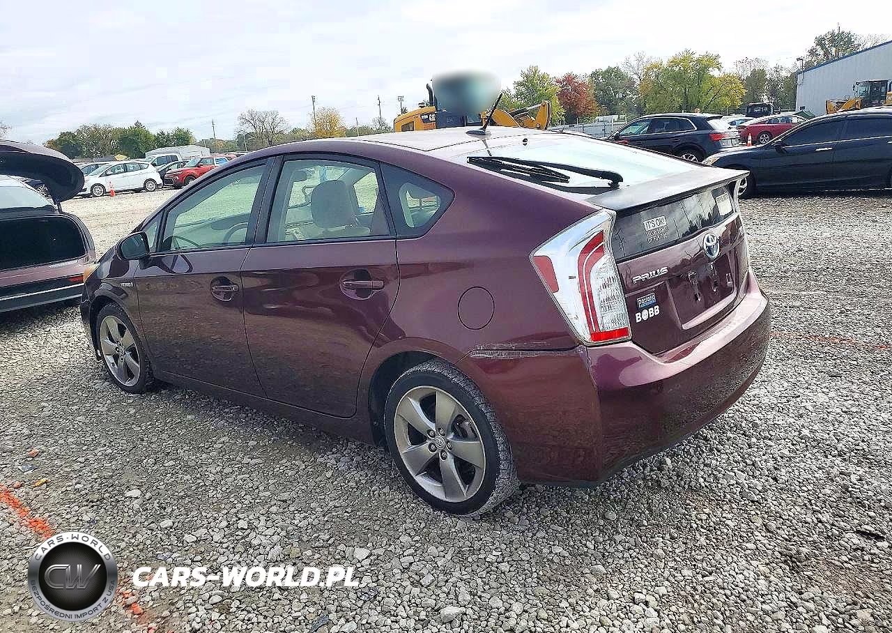 2013 Toyota Prius Persona Series Se VIN:JTDKN3DU9D5612408 - 2