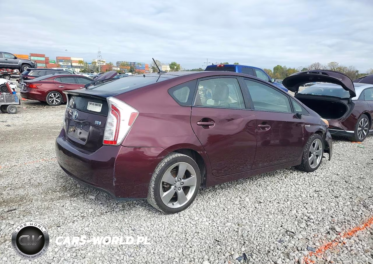 2013 Toyota Prius Persona Series Se VIN:JTDKN3DU9D5612408 - 3