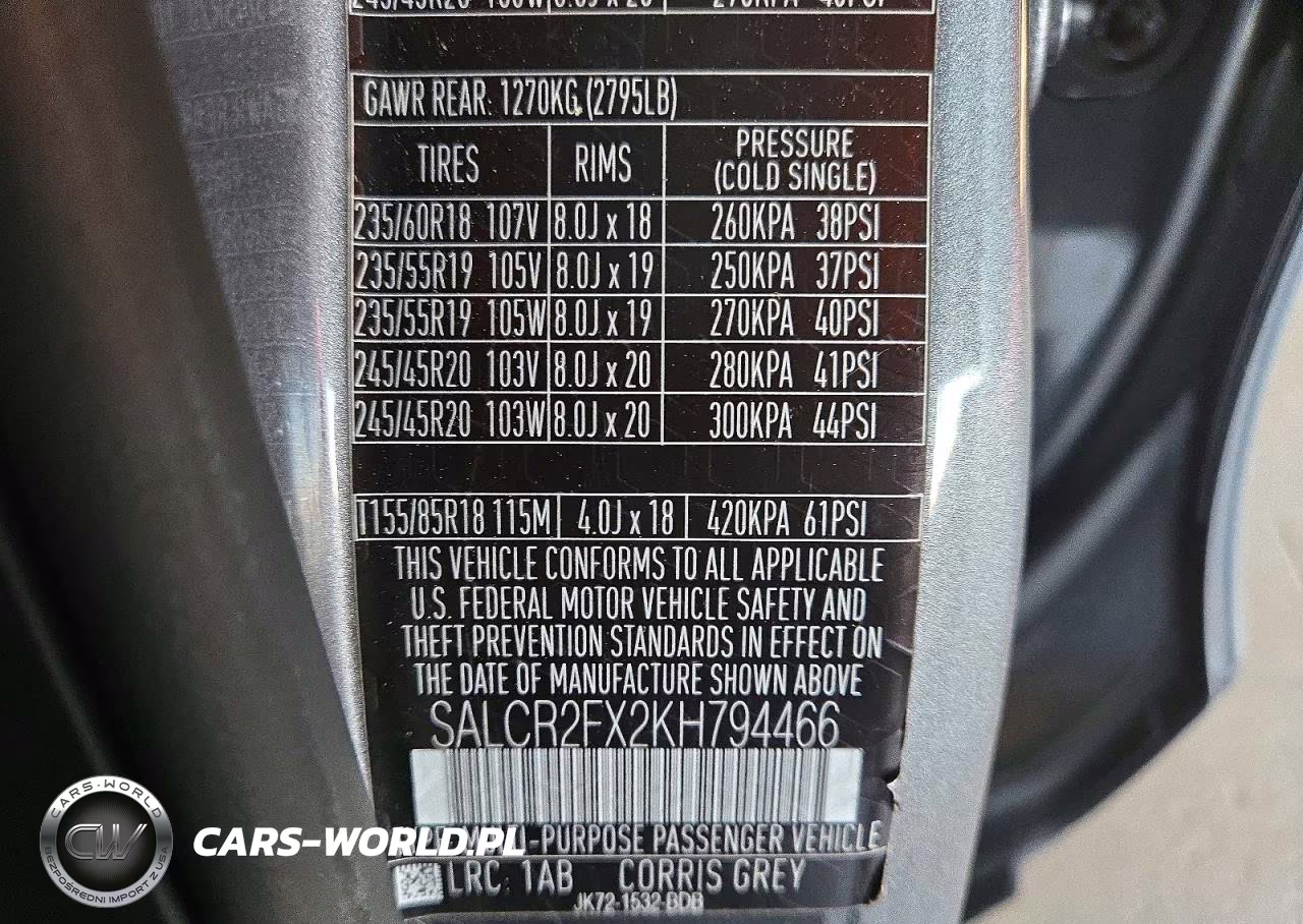 2019 Land Rover Discovery Sport Hse VIN:SALCR2FX2KH794466 - 13
