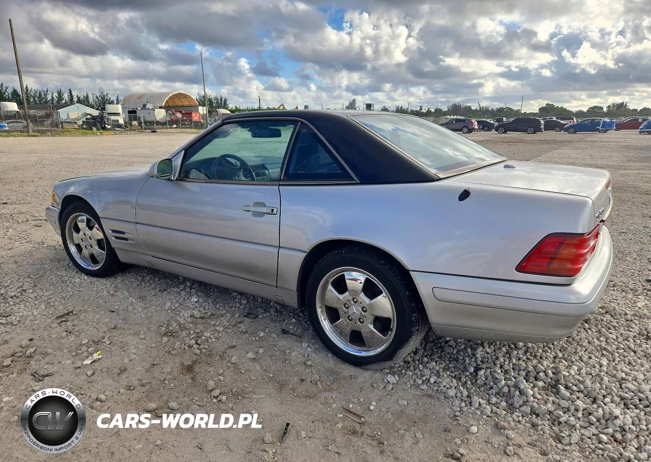 2000 Mercedes-Benz Sl 500 VIN:WDBFA68F2YF190782 - 2