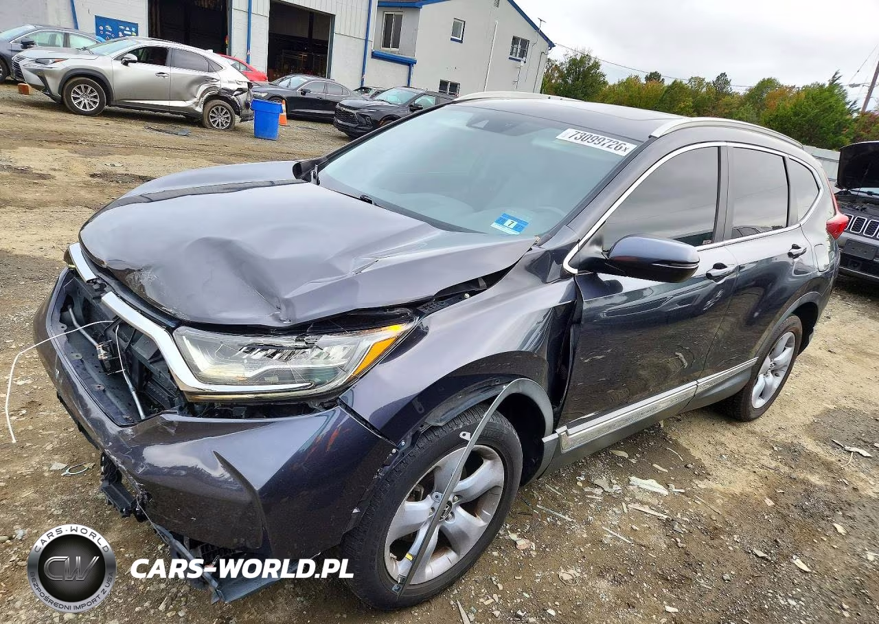 2017 Honda Cr-V Touring VIN:2HKRW2H98HH613941 - 1