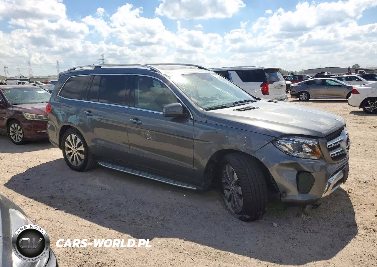 2017 Mercedes-Benz Gls 450 4Matic VIN:4JGDF6EE8HA896962 - 4