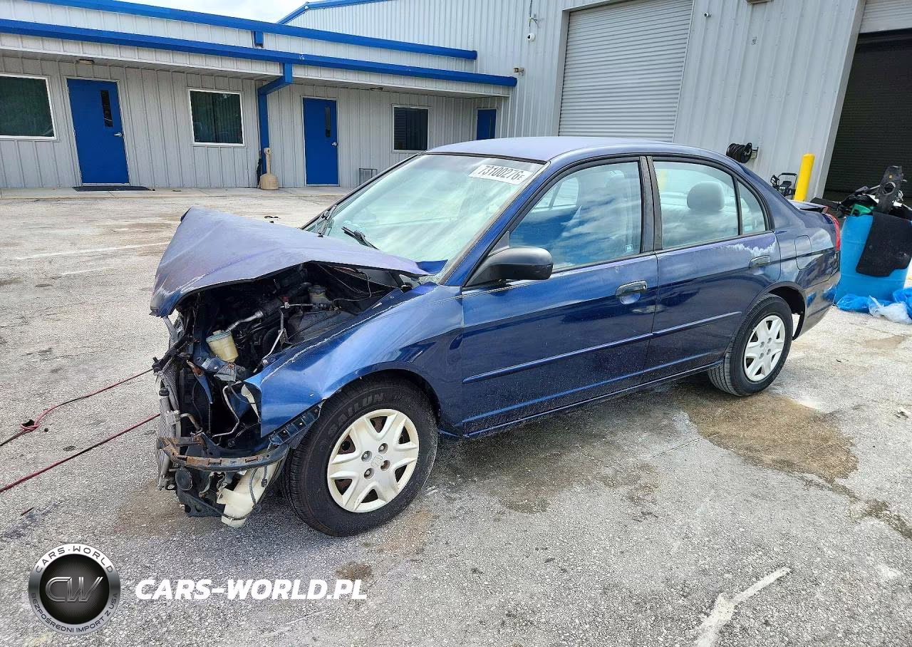 2003 Honda Civic Lx VIN:2HGES16523H541237 - 1