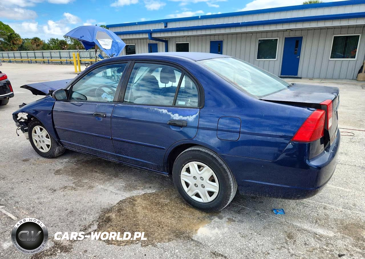 2003 Honda Civic Lx VIN:2HGES16523H541237 - 2