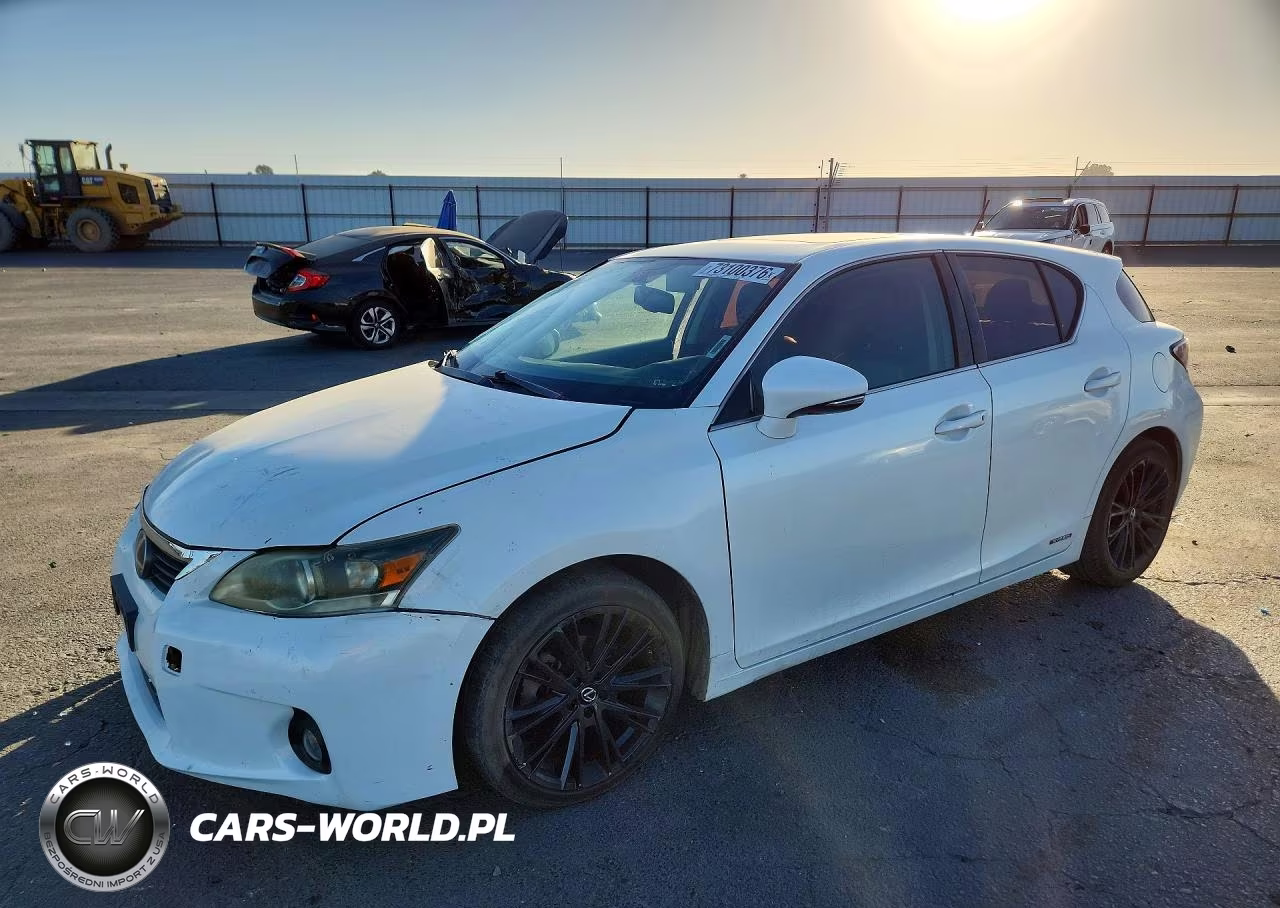 2013 Lexus Ct 200 VIN:JTHKD5BH6D2141452 - 1
