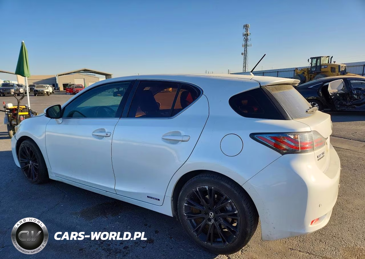 2013 Lexus Ct 200 VIN:JTHKD5BH6D2141452 - 2