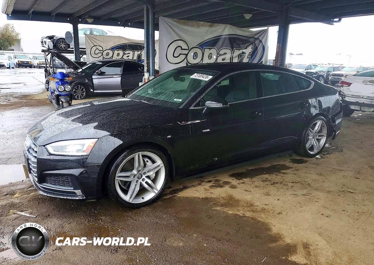 2018 Audi A5 Premium Plus S-Line VIN:WAUENCF59JA124479 - 1