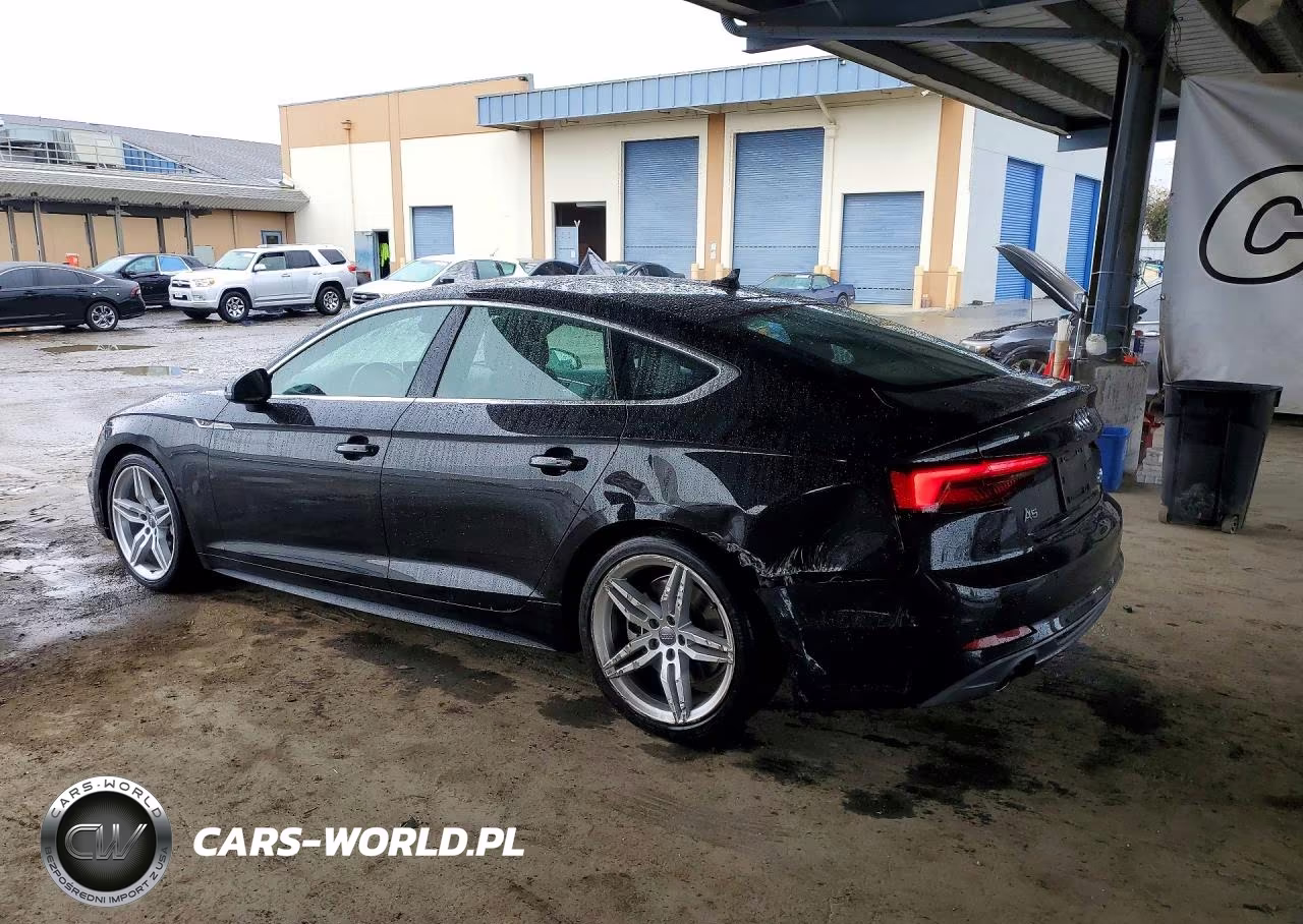 2018 Audi A5 Premium Plus S-Line VIN:WAUENCF59JA124479 - 2